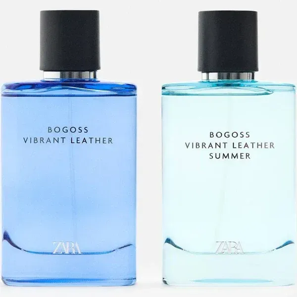ZARA - Bogoss Vibrant Leather Summer + Bogoss Vibrant Leather 2 x 100 ml EDP (3 .