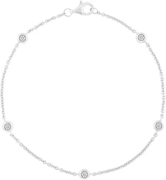 Reeds White Gold Diamond Bezel Set