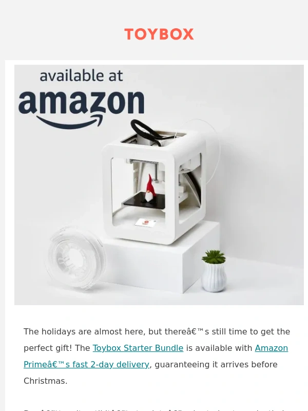 Toybox - ? Toybox Starter Bundle—Arrives Before Christmas with Amazon Prime!