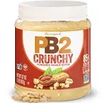 PB2 Crunchy Powdered Peanut Butter - Peanut Butter Powder with Small Crunchy Peanut Pieces