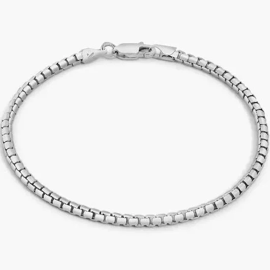 JAXXON Round Silver Bracelet