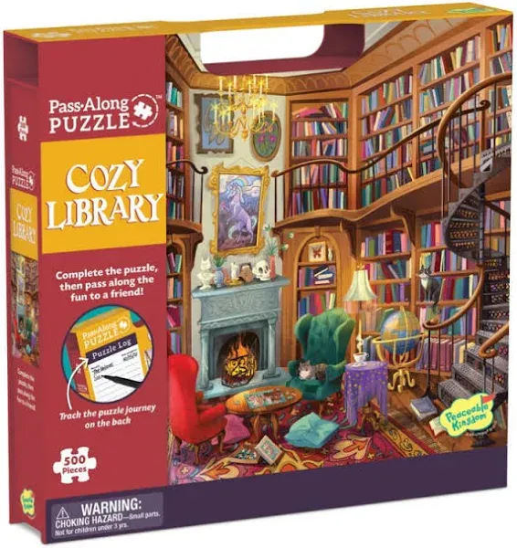 MindWare Cozy Library Pass-Along Puzzle