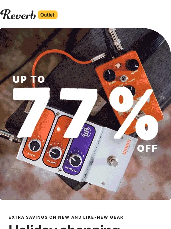 Reverb - Get up to 77% off while it lasts