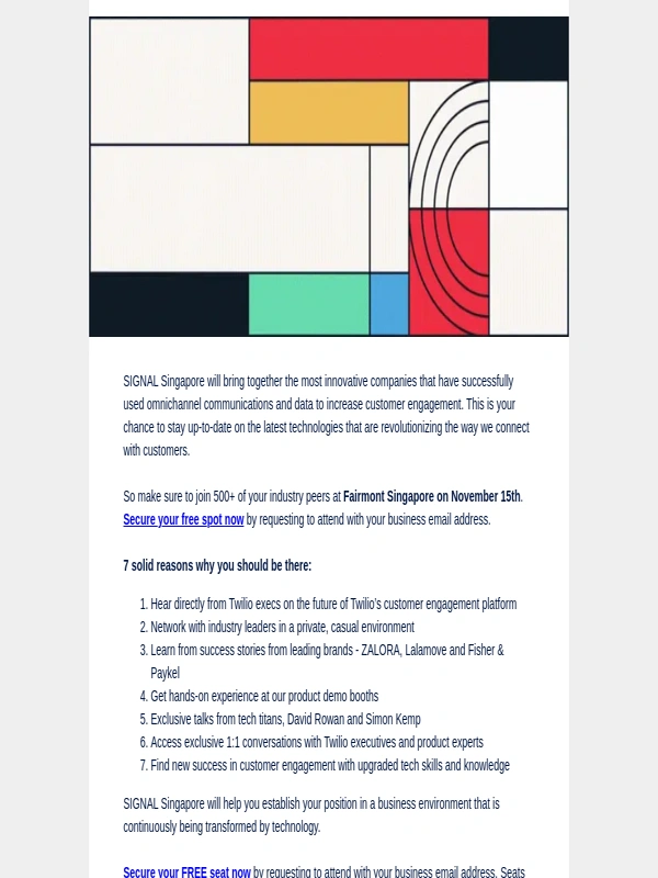 Twilio - Stay at the forefront of customer engagement