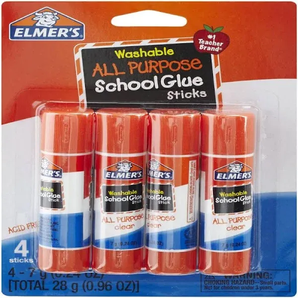 Elmer's Washable School Glue Sticks