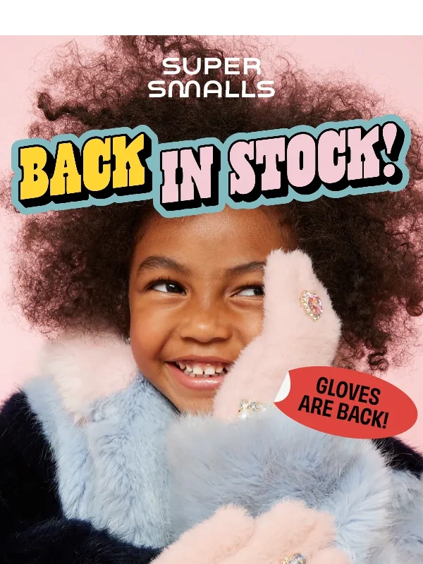 Super Smalls - GLOVES ARE BACK IN STOCK!!!!✨
