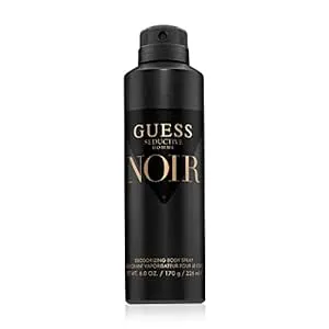 6oz Guess Seductive Homme Noir Men's Body Spray