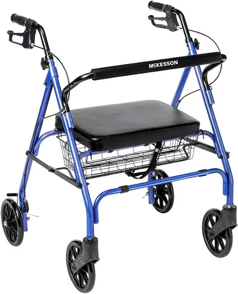 McKesson Bariatric Four-Wheel Rollator