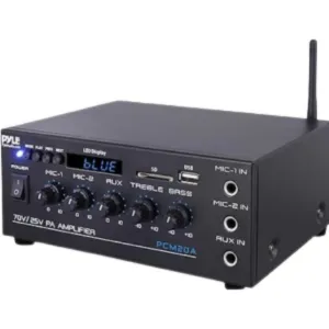 Pyle 40W Compact Mini Amplifier Receiver
