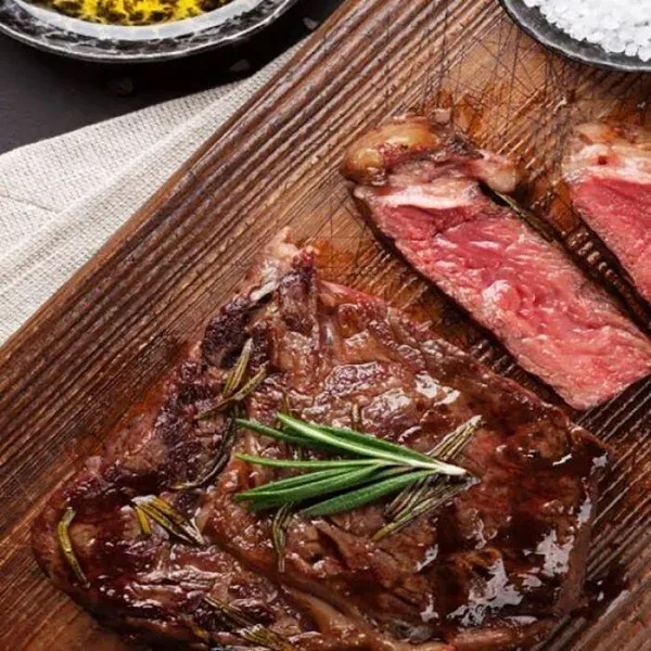 Rib Eye Organic Piedmontese Beef Frozen 8 oz