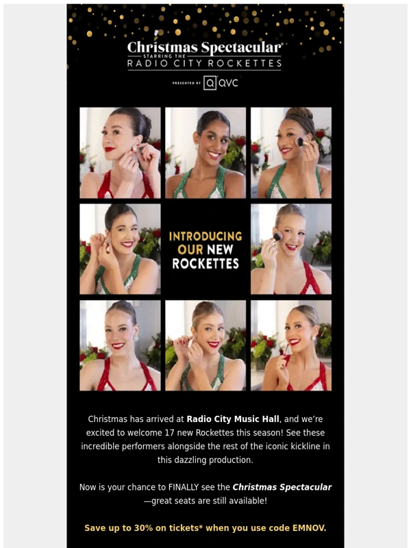 Rockettes - ?✨ Save on Christmas Magic ✨?