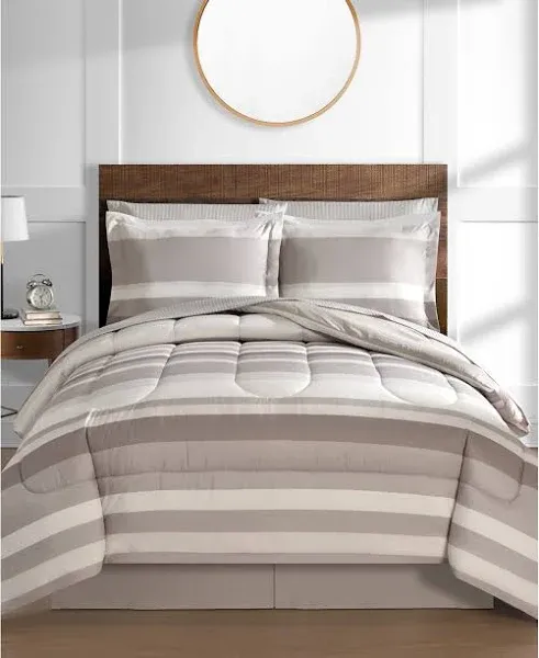 8pc Reversible Comforter Set