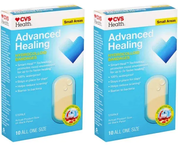 CVS Health Advanced Healing Hydrocolloid Bandages