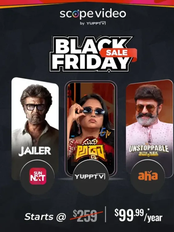 YuppTV - YuppTV Black Friday Sale is LIVE now. Do not miss it