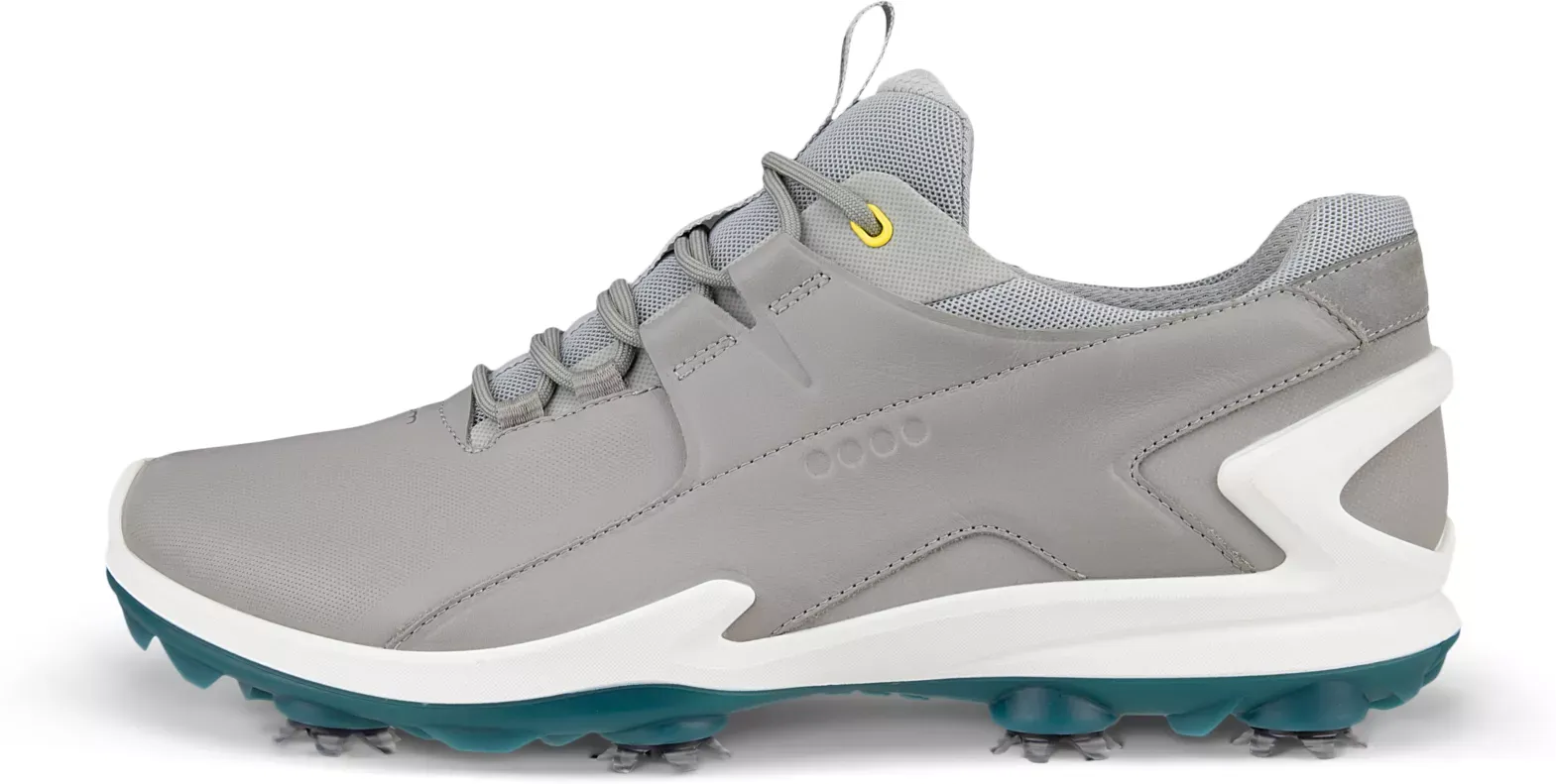 ECCO Golf Biom Tour - Men's Leather Waterproof Spikes Golf Shoe - Grey