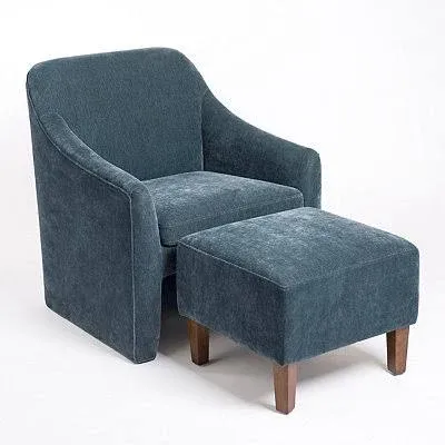 Kirkland's Home Layne Upholstered Chair & Ottoman Set