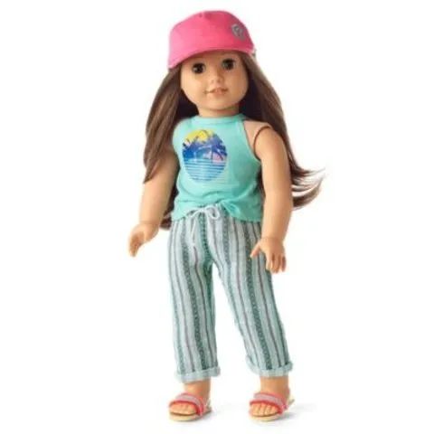 American Girl Joss Beach Vibes Outfit for 18-inch Dolls | American Girl