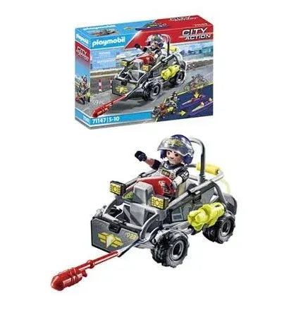 Playmobil Tactical Unit Multi-Terrain Quad