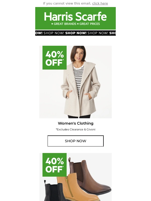 Harris Scarfe - Mayhem Sale Has Officially Begun!