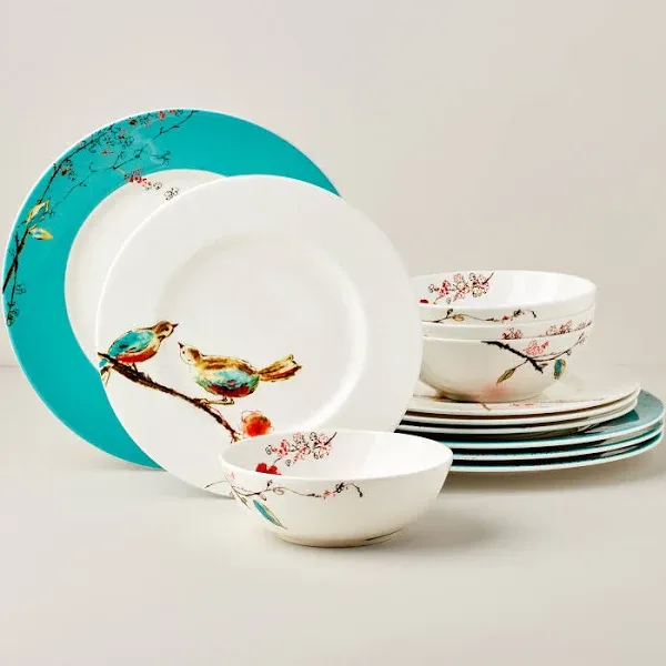 Lenox Chirp 12-Piece Dinnerware Set