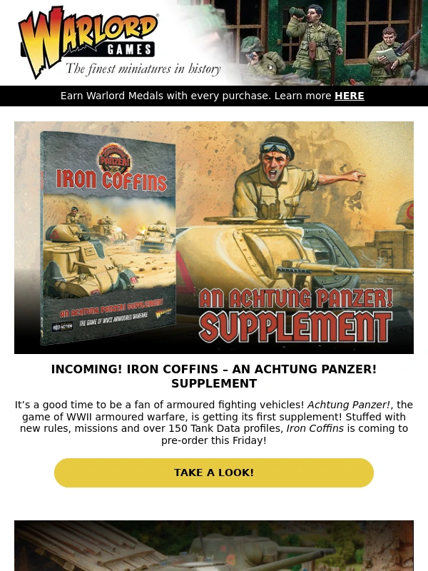 Warlord Games - Unveiling Iron Coffins,a New Supplement for Achtung Panzer!