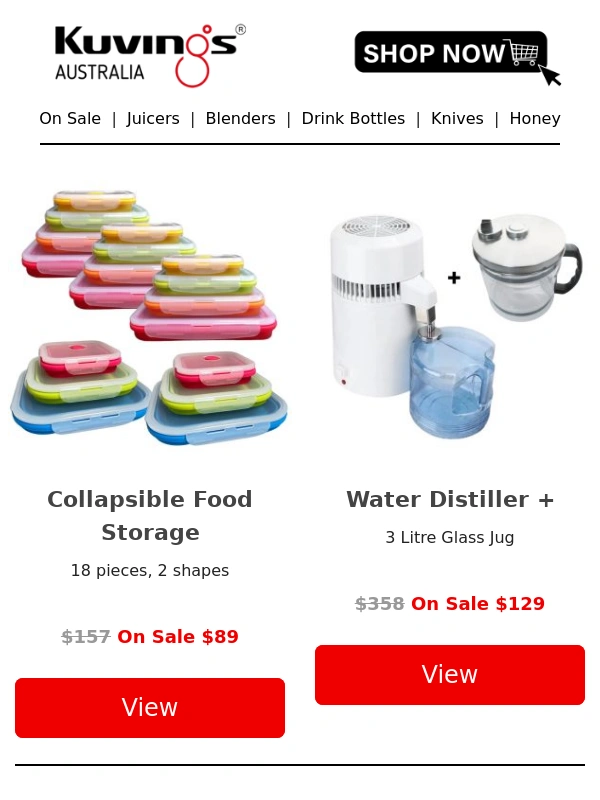 Kuvings - Mothers Day Sale Ends Sunday