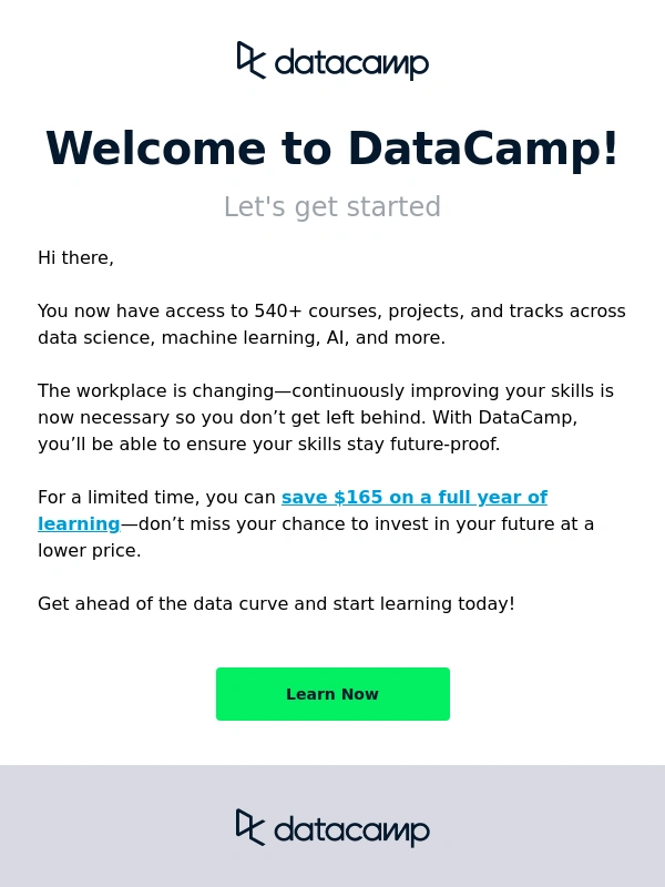 DataCamp - Welcome to DataCamp