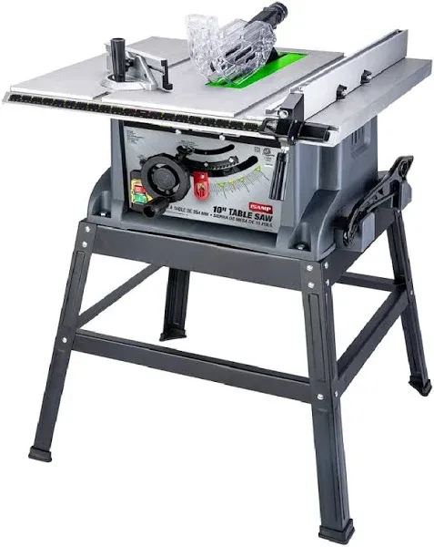 Genesis 15-Amp 10-In. Table Saw with Metal Stand GTS10SC