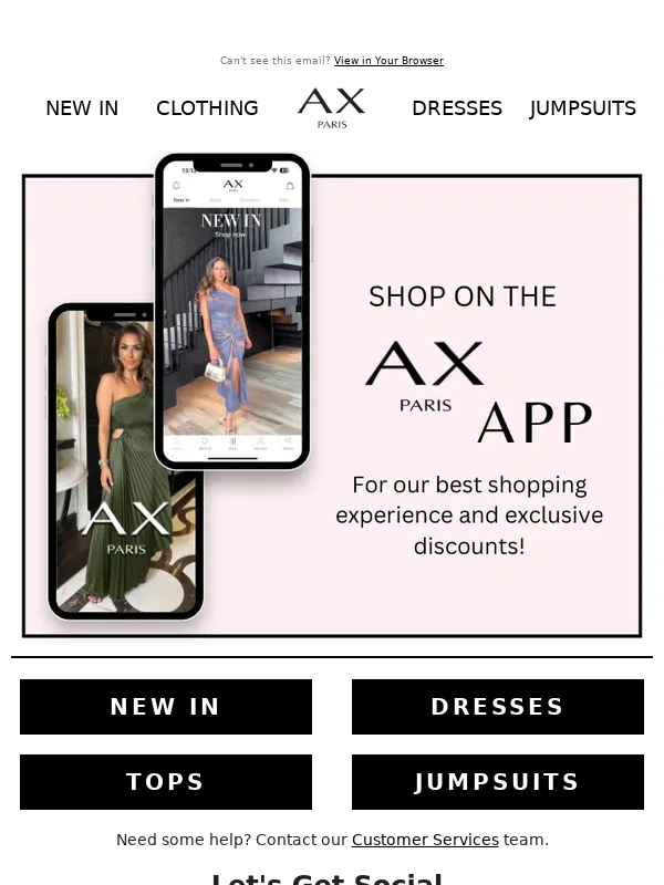 AX Paris - Hundred's of Styles from just £11.99 ✨