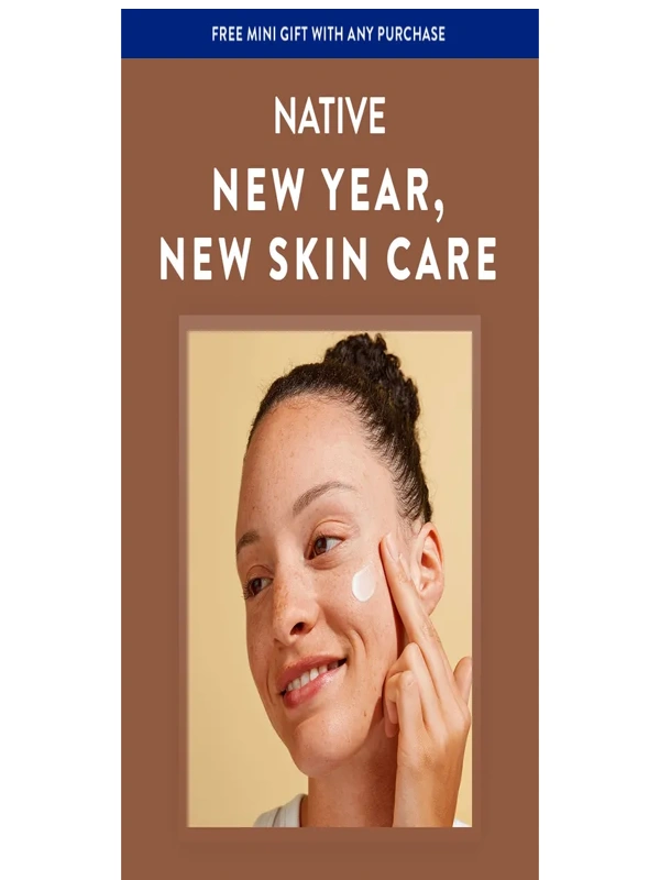 Native Deodorant - New Year,New Skin Goals