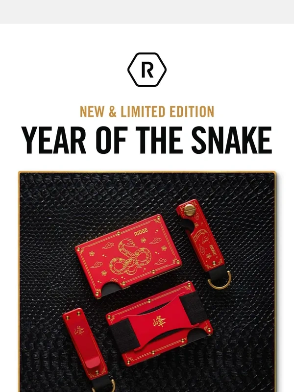 Ridge Wallet - New & Limited Edition gear is here