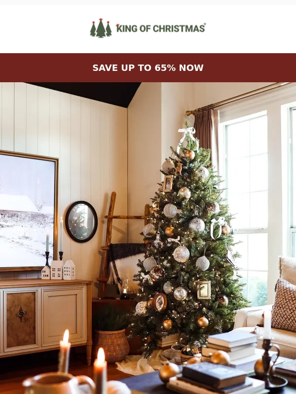 king of christmas - Time is Running Out! Save up to 65% Now