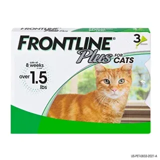 Frontline Plus Flea and Tick Treatment for Cats