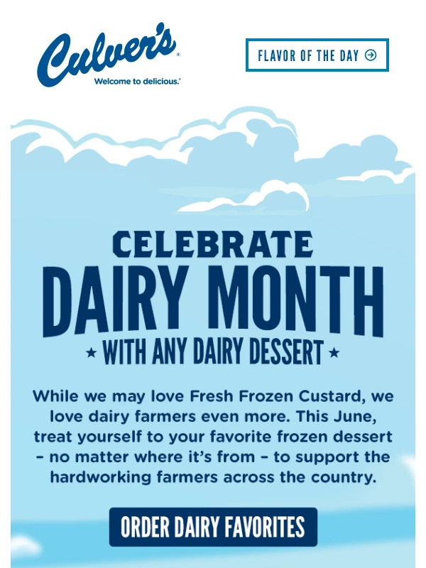 Culvers - What do we love MORE than Fresh Frozen Custard?