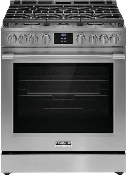 Frigidaire Professional 30" Gas Range with No Preheat and Air Fry PCFG3080AF