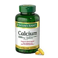 Calcium Carbonate & Vitamin D by Nature's Bounty, 1200mg Calcium & 1000IU Vitamin D3, 120 Softgels (Amazon Subscribe & Save) $4.88