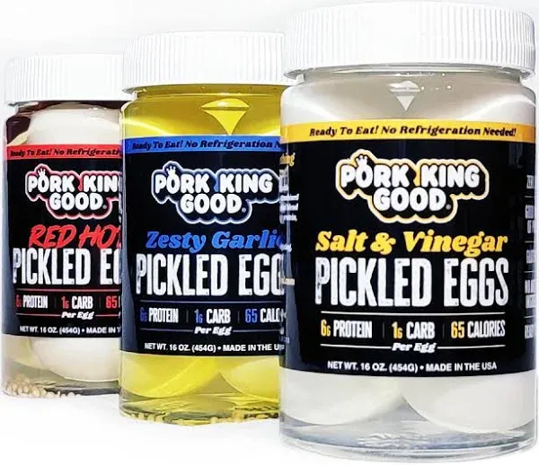 Pork King Good Pickled Eggs Variety Pack