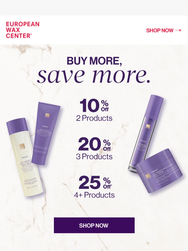 European Wax Center - Hey,Enhance Your Wax Routine!