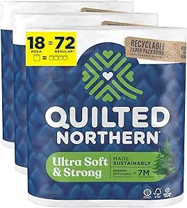 [S&S] $14.02*: 18-Count Quilted Northern Mega Rolls Toilet Paper at Amazon