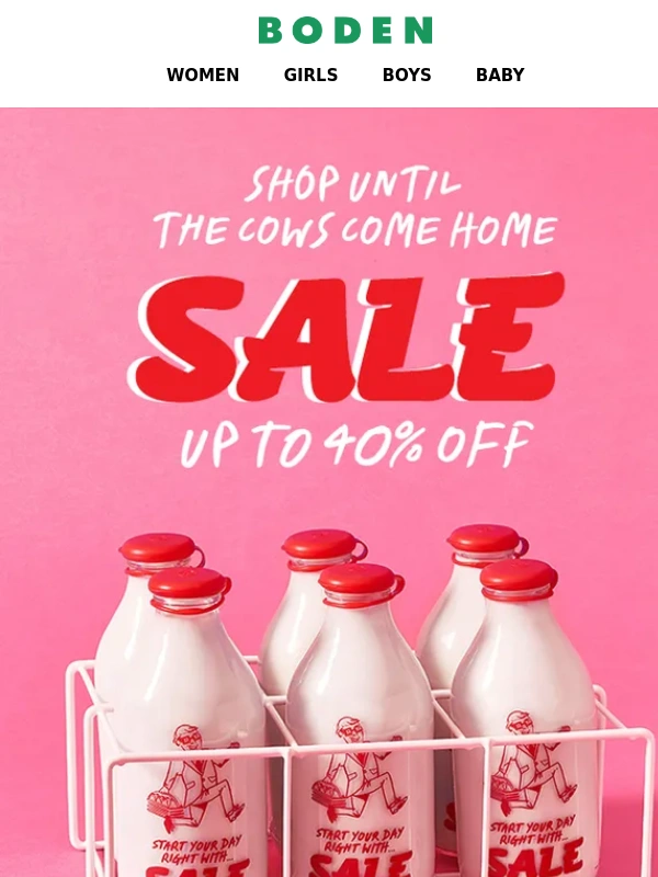 Boden - UP TO 40% OFF SALE: fresh savings?
