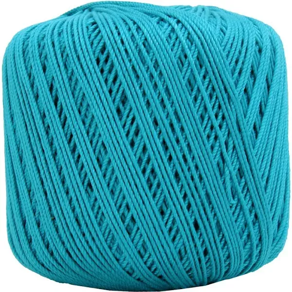 Cotton Crochet Thread Size 3 Turquoise 140 yds