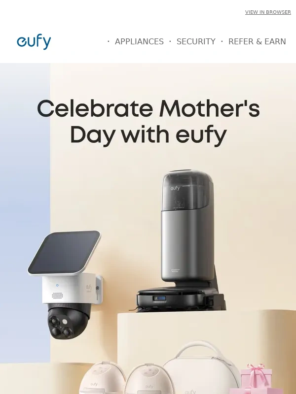 Eufy - Up to $500 Off Smart Care Gifts for Mother's Day