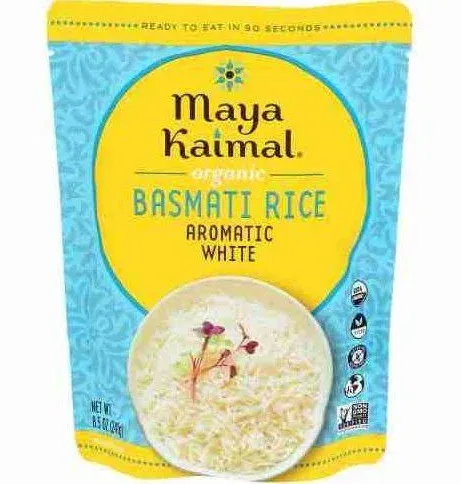 Maya Kaimal Organic Aromatic White Basmati Rice
