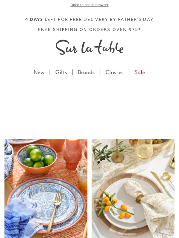 Sur La Table - Grill,Chill,& Celebrate ?