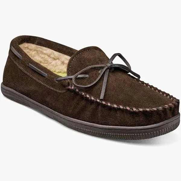 Florsheim Men's Cozzy Moc Toe Tie Slippers