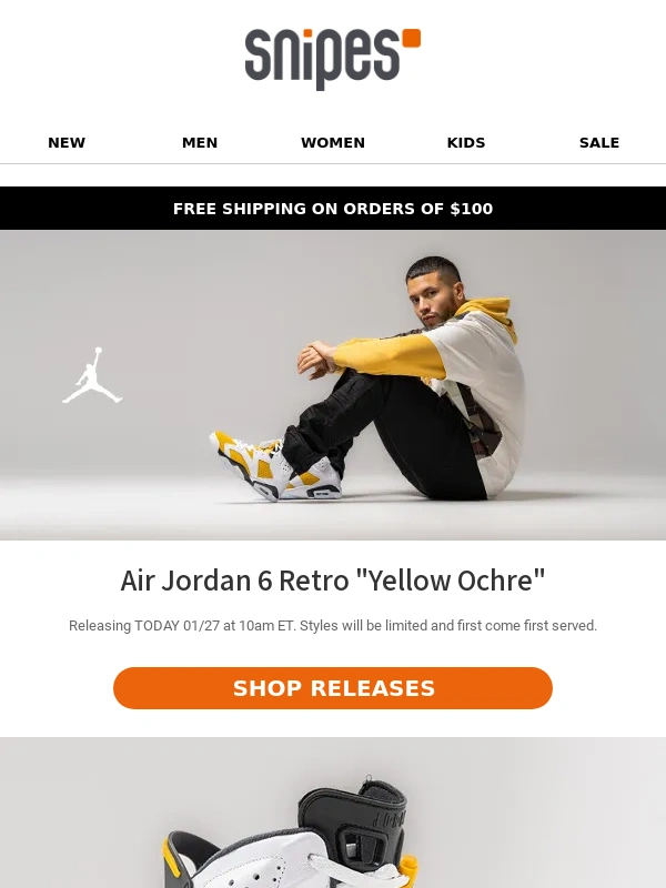 Jimmy Jazz - ? Release: AJ6 Retro "Yellow Ochre"