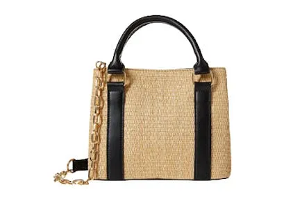 The Drop Women's Orla Boxy Straw Crossbody