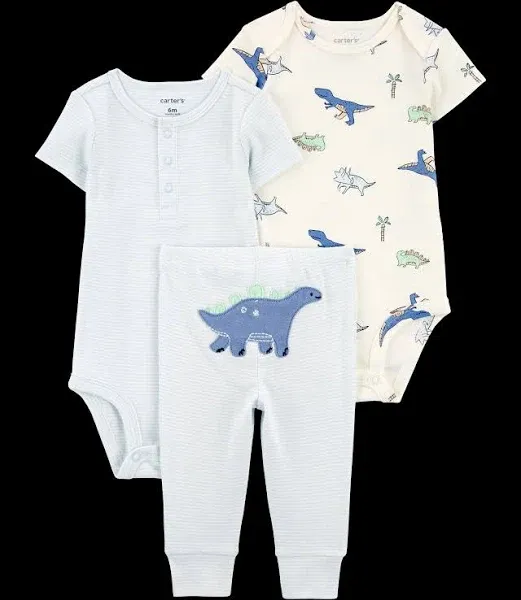 Carter's Baby Boys 3-Piece Dinosaur Little Outfit Set