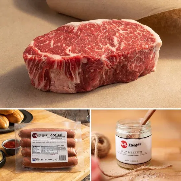 44 Farms Prime-Time Bundle New York Strips