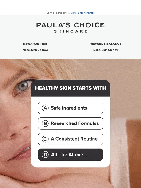 Paulas Choice - SALE ? Sitewide Up To 20% Off + More